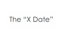 The X date
