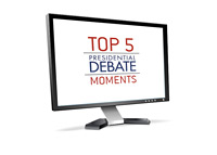 Top 5 Presidential Debate Moments on TV - Illustration