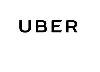 Uber logo - Year is 2017 - Black on white.