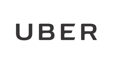 Uber company logo - Rebrand - Year 2016 - Black on white