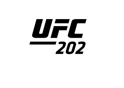 The Ultimate Fighting Championship - UFC 202 - Logo - Black on white