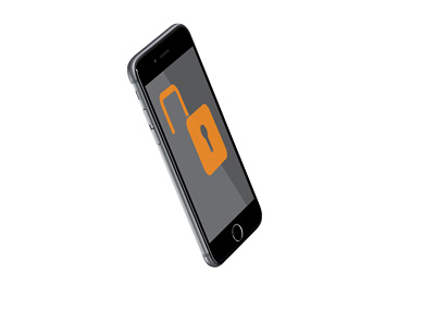 Illustration of an unlocked Iphone