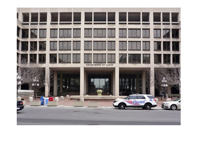 The United States of America Department of Labor building - The Frances Perkings Building.