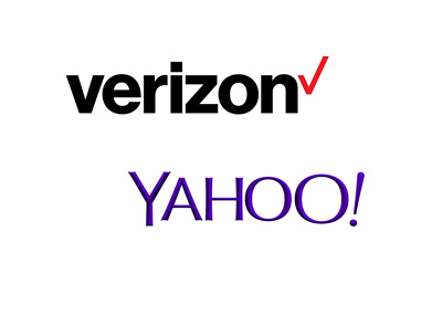 Verizon complets sale of Yahoo - Company logos