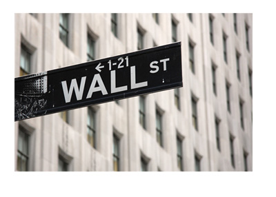 Wall Street sign - New York City - Photo