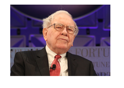 The famous investor Warren Buffet is caught on camera deep in thought.