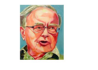 Warren Buffett Painting