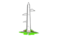 Washington Monument - Illustration