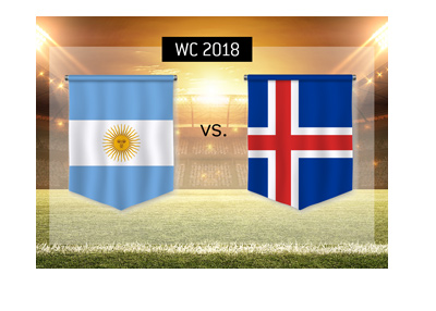 Argentina play vs. Iceland in the group stage of the 2018 World Cup in Russia - See the odds - Bet on the game!