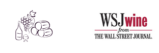 Wall Street Journal - WSJ - Wine Club - Logo and Illustration