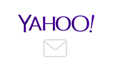 Yahoo and email icon - Current in year 2016