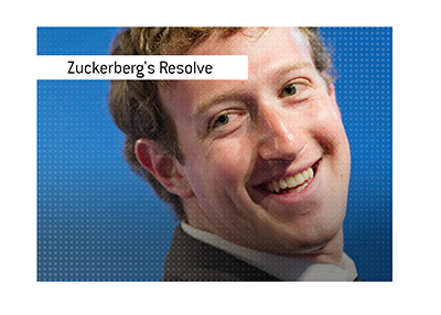 The resolve of the Facebook founder.