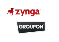 Zynga and Groupon - Company logos